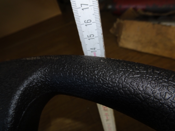 Lenkrad klein, weich + Knauf TIH  UTB Traktor + Fiat R450