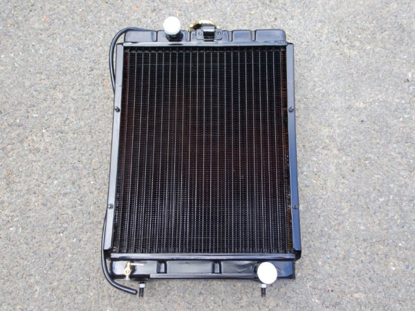 Messingkühler   rechteckig incl. Versand für baumaschinen Walze Radlader Kompressor universell einsetztbar