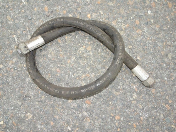 Hydraulikschlauch TIH 445 - Länge 125 cm Gewinde M27x2   DDR Lagerware