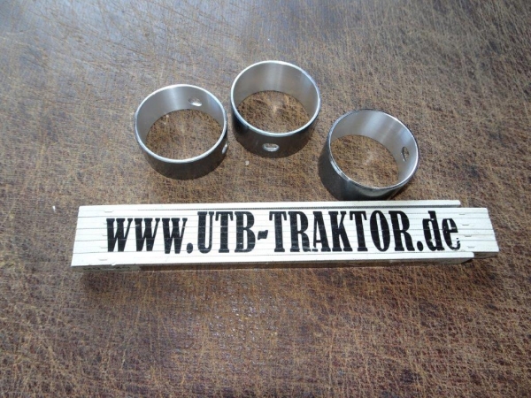 Buchsensatz 3 stück für Nockenwelle UTB 445 550 TIH + Fiat 450 480 540 640 780