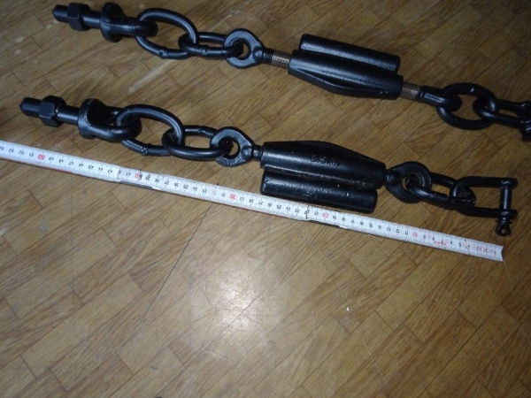 Spannketten für Unterlenker schwarz 2 Stück UTB Fiat