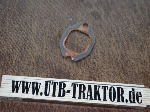 Krümmerdichtung 2 Loch breit  UTB 300,302,445 + TIH + Fiat Traktor