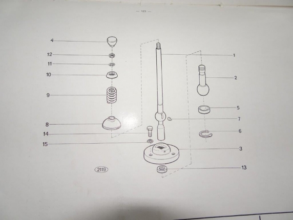 Halterung Scheinwerfer aus Aluminium UTB Fiat