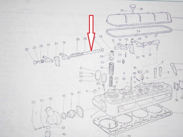 Welle für Kipphebel UTB 650 651 + Raupe S651