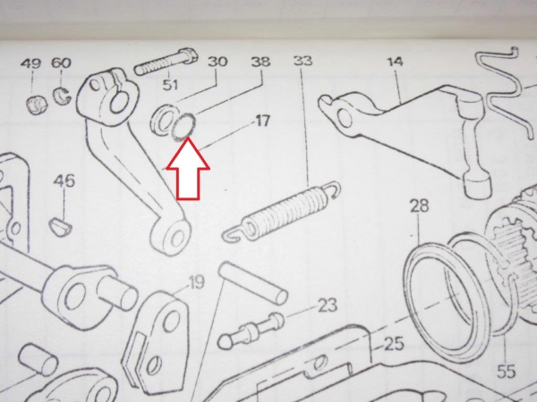 O ring im Allradgetriebe UTB 550 640 Fiat DTC Modelle