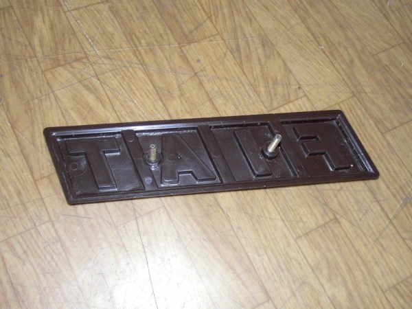 Schild Emblem Kunststoff Fiat 90 Series