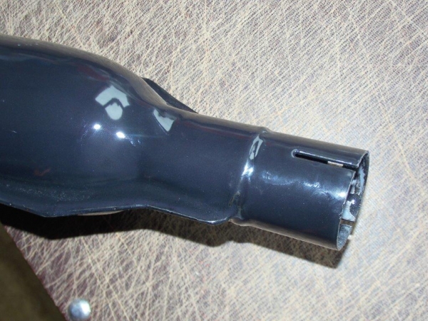 Auspuff - Schalldämpfer emaille Traktor UTB Fiat