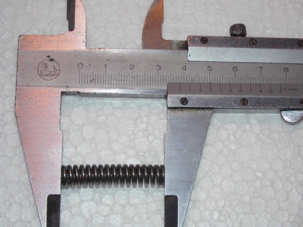 Feder für Schaltgetriebe UTB TIH Fiat 38 mm