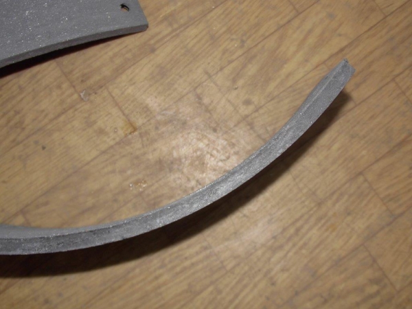 6 Stück Bremsbelag Traktor UTB Fiat 540 640 55.46 65.46 70.56 mit 56x6,4mm