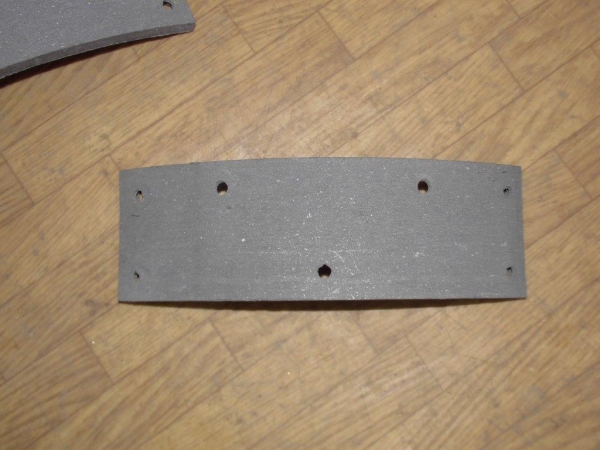 6 Stück Bremsbelag Traktor UTB Fiat 540 640 55.46 65.46 70.56 mit 56x6,4mm