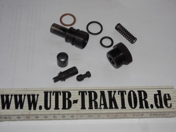 Entladeventil am Hydraulik Steuerblock Traktor UTB Fiat