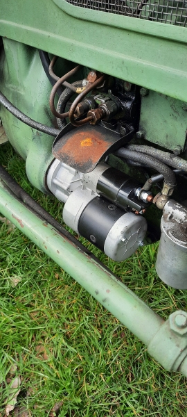 Anlasser Getriebeanlasser Starter Traktor Schlepper A2 W Güldner A2W Tessin Bauglich zu Fahr 132W