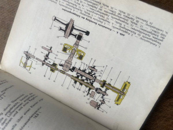 Technisches Handbuch Raupe UTB 650 651  original