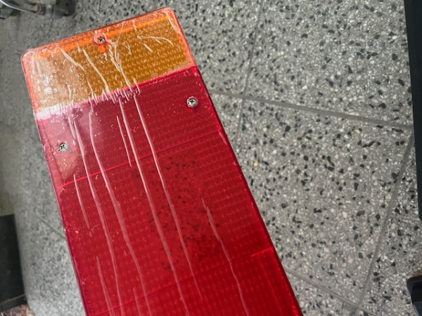 Rücklicht 2 Stück groß Universal  Sonderposten 2 Stück zusammen