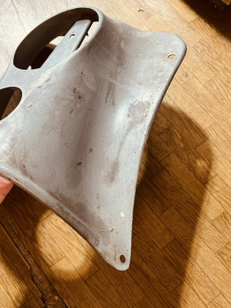 Lampenmaske Simson KR50 Grau