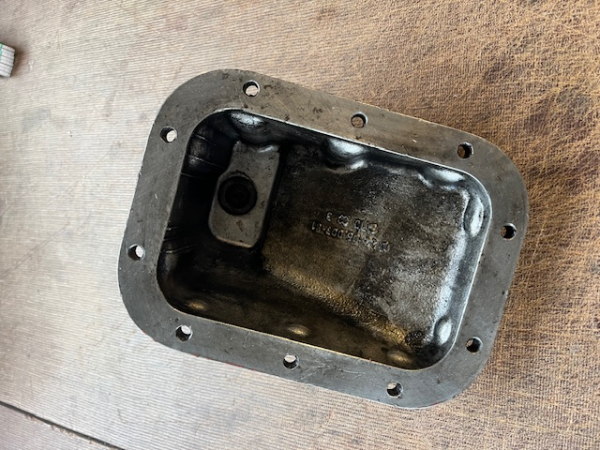 Motorölwanne für RS09 Warchalowski Motor mit Ölablaßschraube