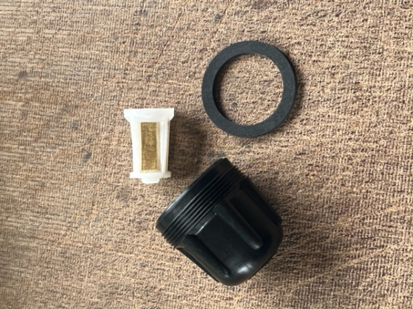 Schauglas Klärbecher IFA DDR 3 Teile