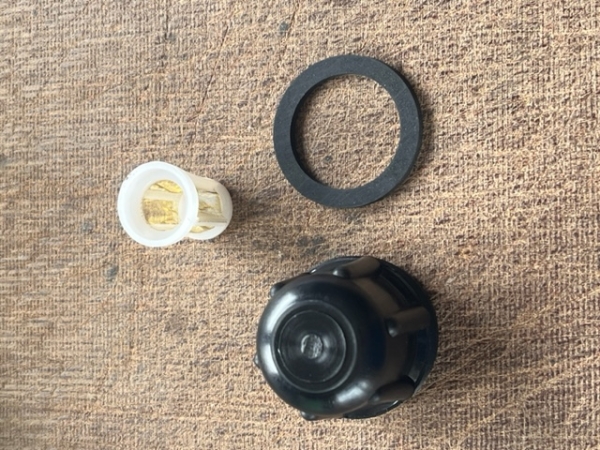 Schauglas Klärbecher IFA DDR 3 Teile