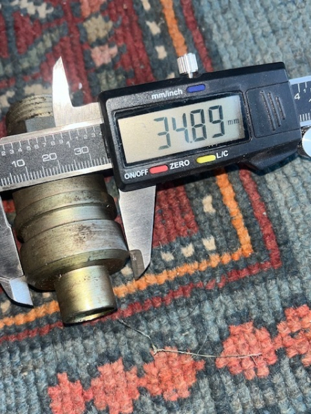 Stecker für Hydraulikanschluß für Anhänger M27x2 orsta