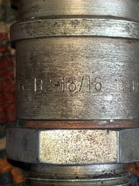 Stecker für Hydraulikanschluß für Anhänger M27x2 orsta