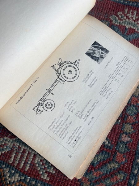 Bedienungsanleitung RS09/124 original aus DDR zeiten