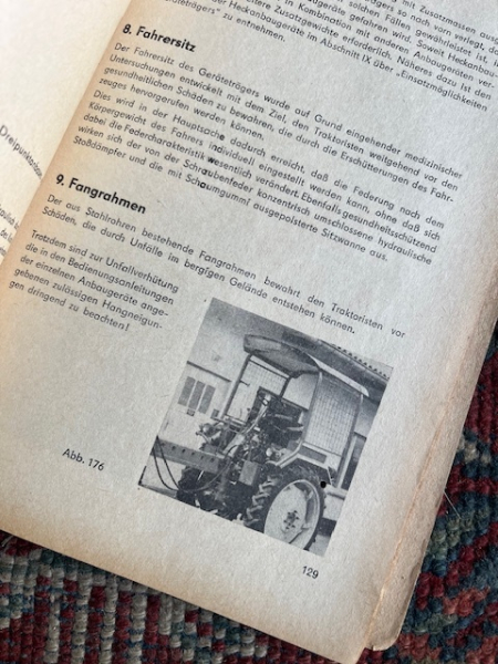 Bedienungsanleitung RS09/124 original aus DDR zeiten