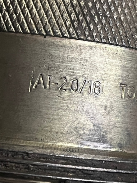 Hydraulikverschraubung T174 DDR Orsta A1-20/16 -1