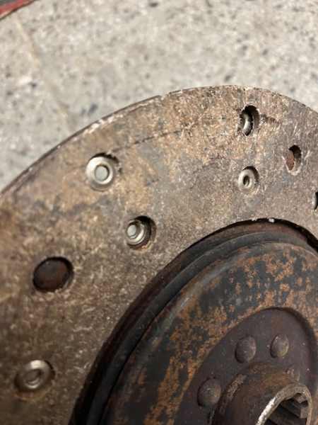 Kupplungsscheibe 250mm Robur LO4, LO4/1 origial