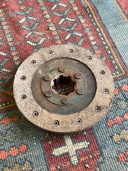 Kupplungsscheibe Mitnehmerscheibe GT124 RS09 T157 original DDR Bestand