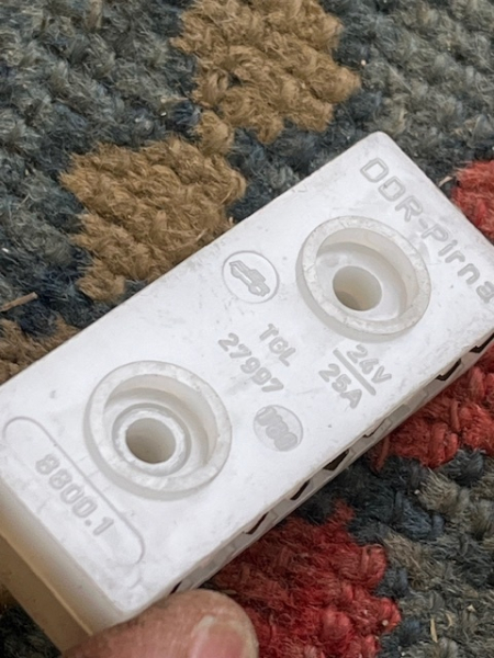 Leitungsverbinder Simson 8800.1 mit 3 Doppelbrücken + 2 Einzelbrücken original DDR Bestand