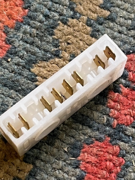 Leitungsverbinder Simson 8800.1 mit 3 Doppelbrücken + 2 Einzelbrücken original DDR Bestand