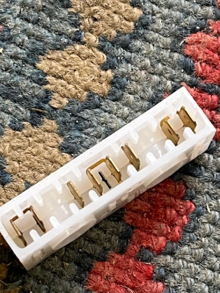 Leitungsverbinder Simson 8800.1 mit 3 Doppelbrücken + 2 Einzelbrücken original DDR Bestand