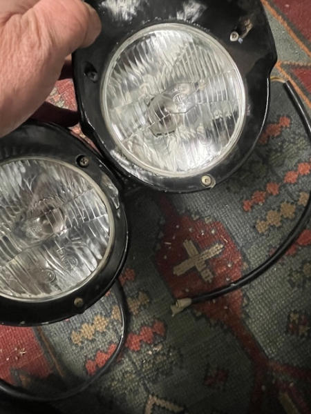 2x Scheinwerfer original UTB ELBA Romania aus Lagerbestand