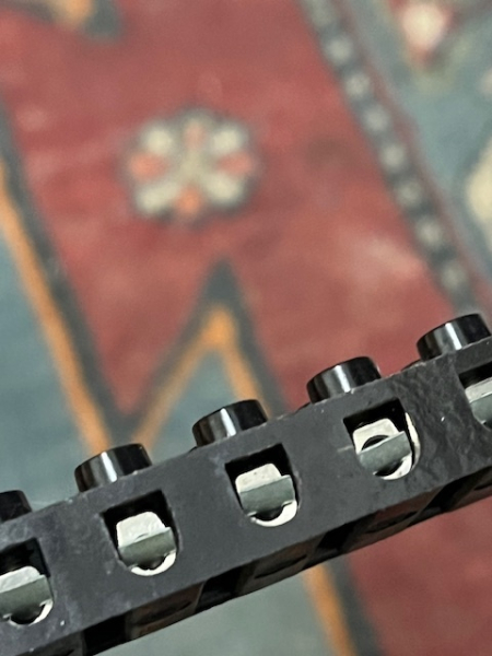 Lüsterklemme Bakelit Neu aus original DDR Bestand ELMA