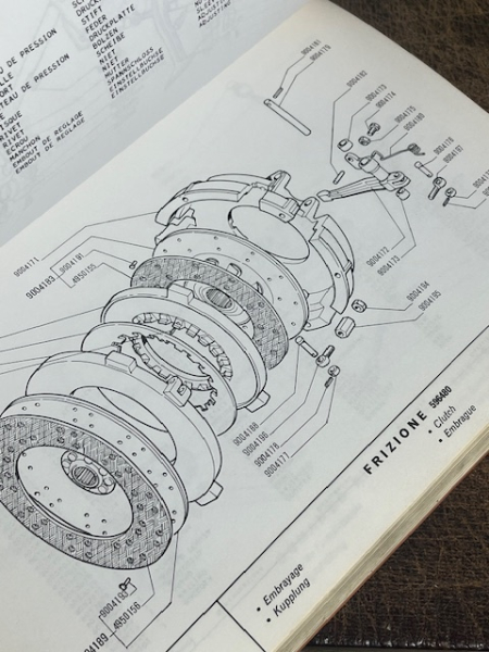 Ersatzteilkatalog Traktor Fiat 650 original