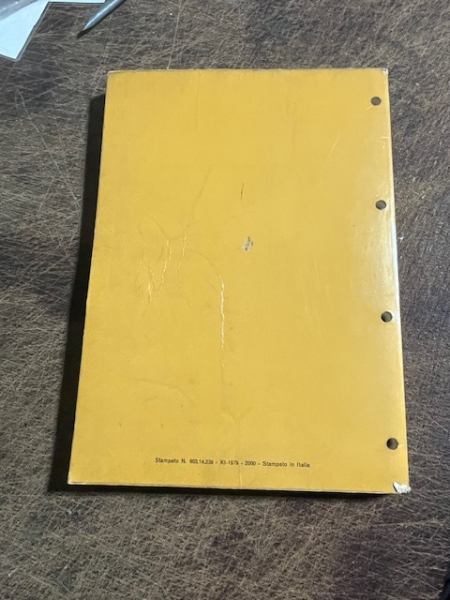 Ersatzteilkatalog Traktor Fiat 1180 + 1180 DT original incl. Versandkosten