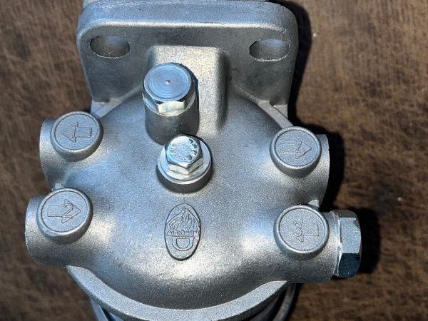 Dieselfilter Kraftstofffilter mit Glas unterteil komplett UTB TIH Fiat 1