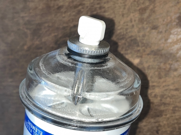 Dieselfilter Kraftstofffilter mit Glas unterteil komplett UTB TIH Fiat 1
