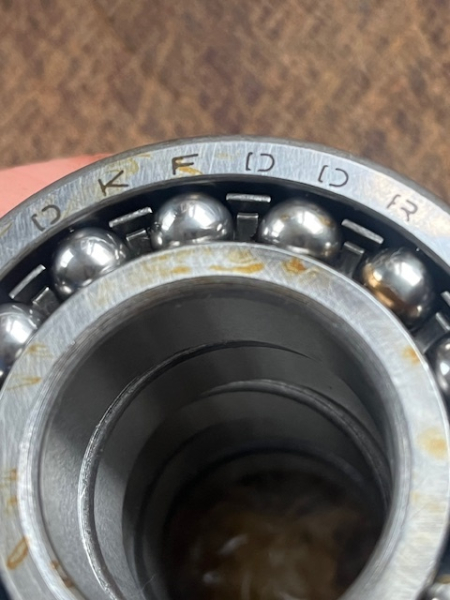 Doppel Kugellager DKF DDR  für Antrieb Hydraulikpumpe TIH 1206 P6