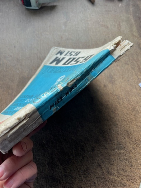 Ersatzteilkatalog UTB 650M + 651M original