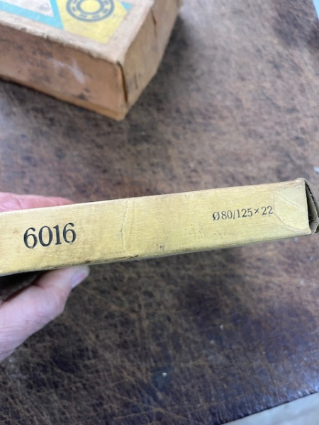 Kugellager 6016 z.B. für U 650 / 651 original URB Romania Lagerbestand