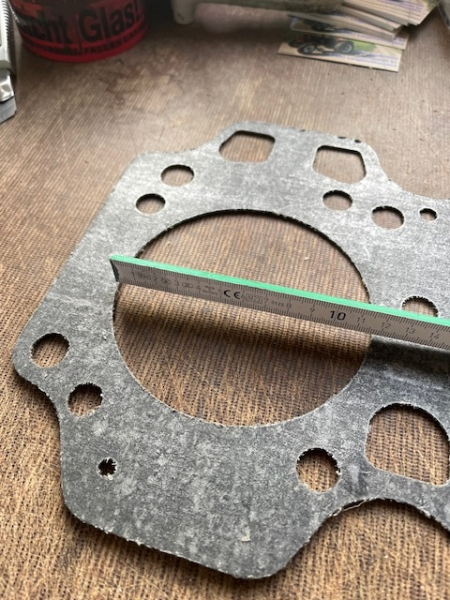 Zylinderkopfdichtung Famulus H3A S4000 DDR IFA original für Kolben Durchmesser 115 mm