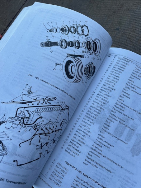 K-701 K-700A K700 Traktor Schlepper Katalog Ersatzteilkatalog