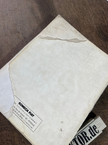 Ersatzteilkatalog Fiat Someca 800