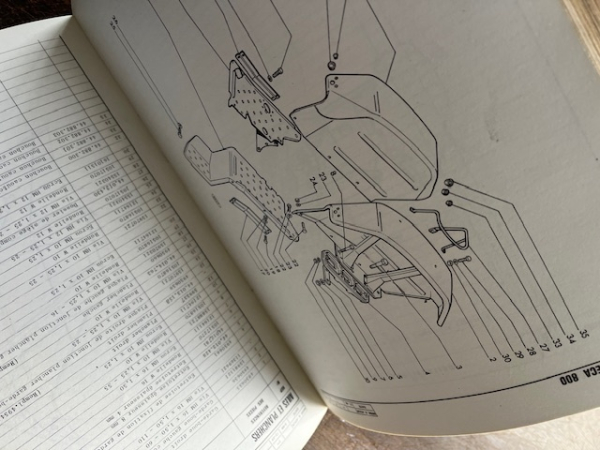 Ersatzteilkatalog Fiat Someca 800