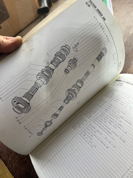 Ersatzteilkatalog Fiat Someca 800