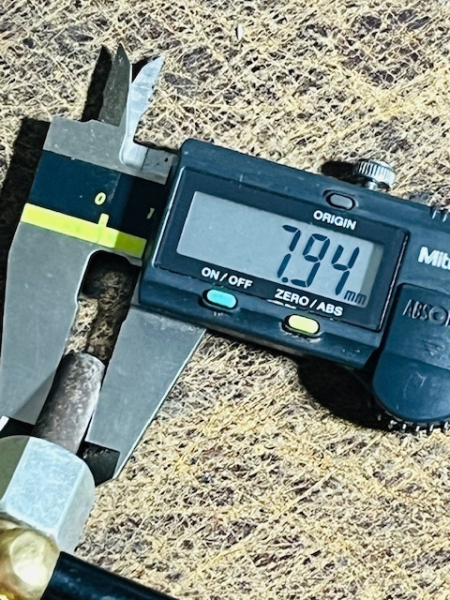 Oldtimer Messing Benzinhahn Ablasshahn Wasser Messinghahn 1/4 Zoll + M14x1,5