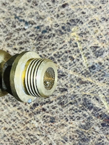 Oldtimer Messing Benzinhahn Ablasshahn Wasser Messinghahn 3/8 Zoll + M16x1,5