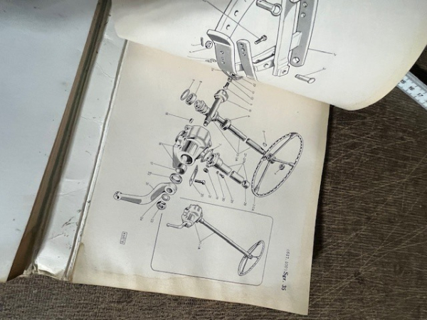 Ersatzteilkatalog Fiat Trattori 312 R original