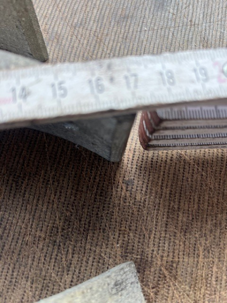 3 Stück Bremsbelag Traktor UTB TIH  mit 50 mm breite originalteil aus Lagerbestand